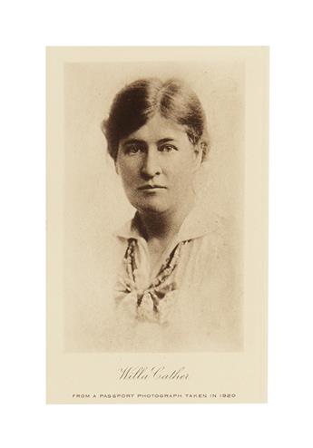 CATHER, WILLA. The Novels and Stories of Willa Cather.